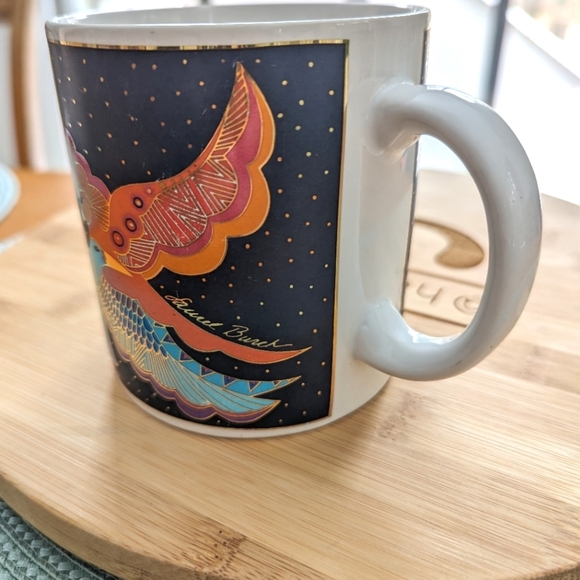 Night Birds 1991 Vintage Laurel Burch Mug - Picture 7 of 13
